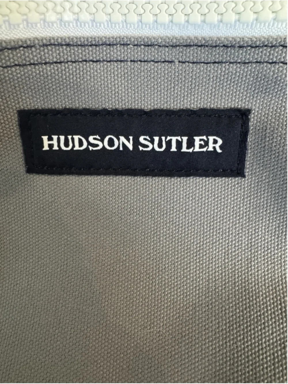 Hudson Sutler Heritage Gray-Navy Commuter Duffel Canvas Weekender Bag Park Hill